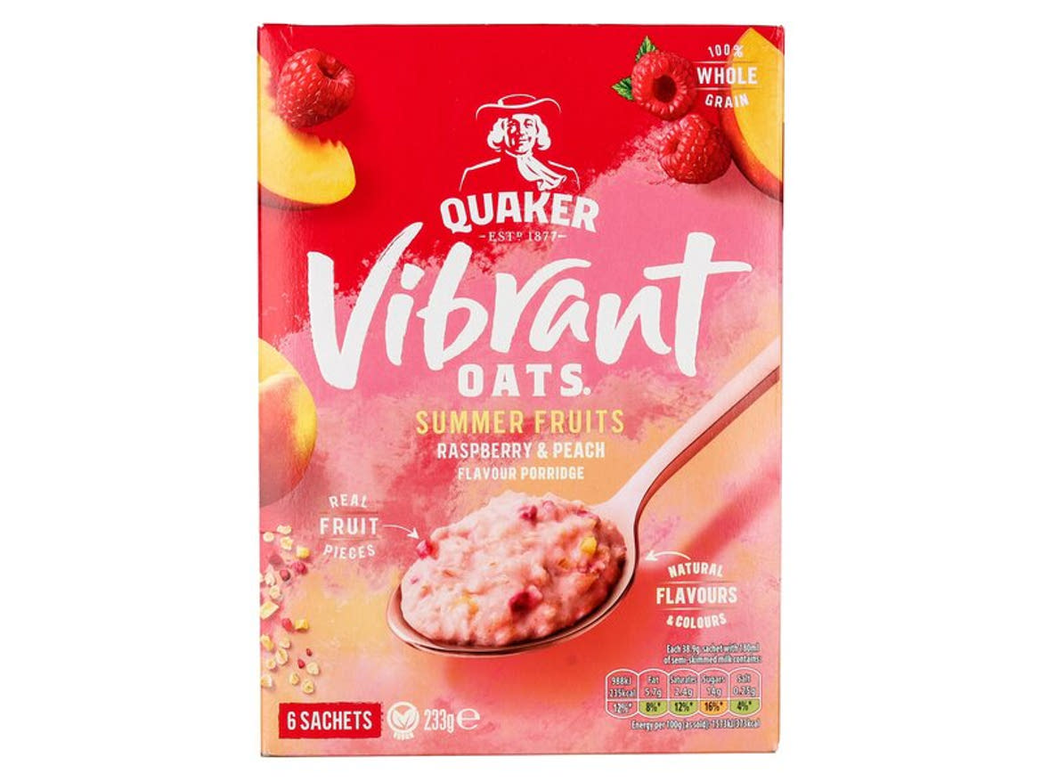 Quaker Golden gyümölcsös instant zabkása
