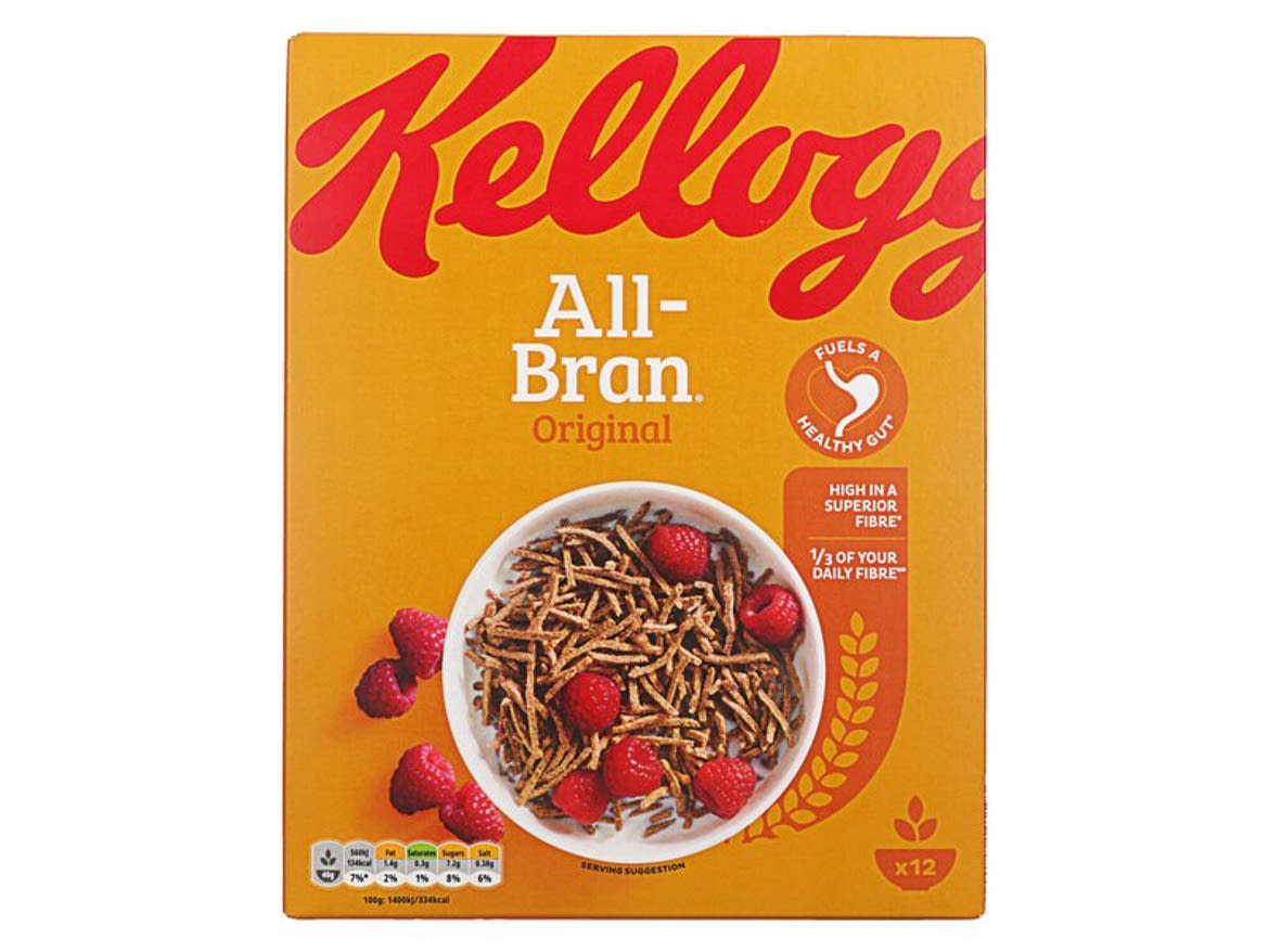Kelloggs All Bran korpás reggelizőpehely