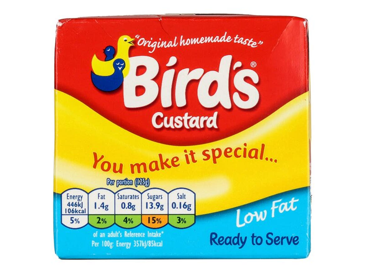 Bird's Low Fat Custard vaníliasodó