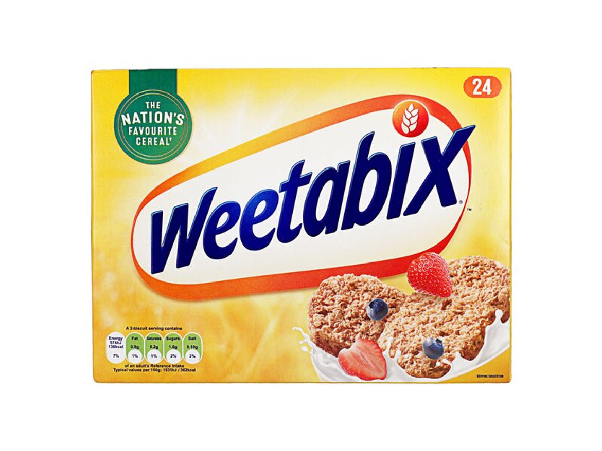 Weetabix teljes kiőrlésű gabonarudacskák családi csomag 24db