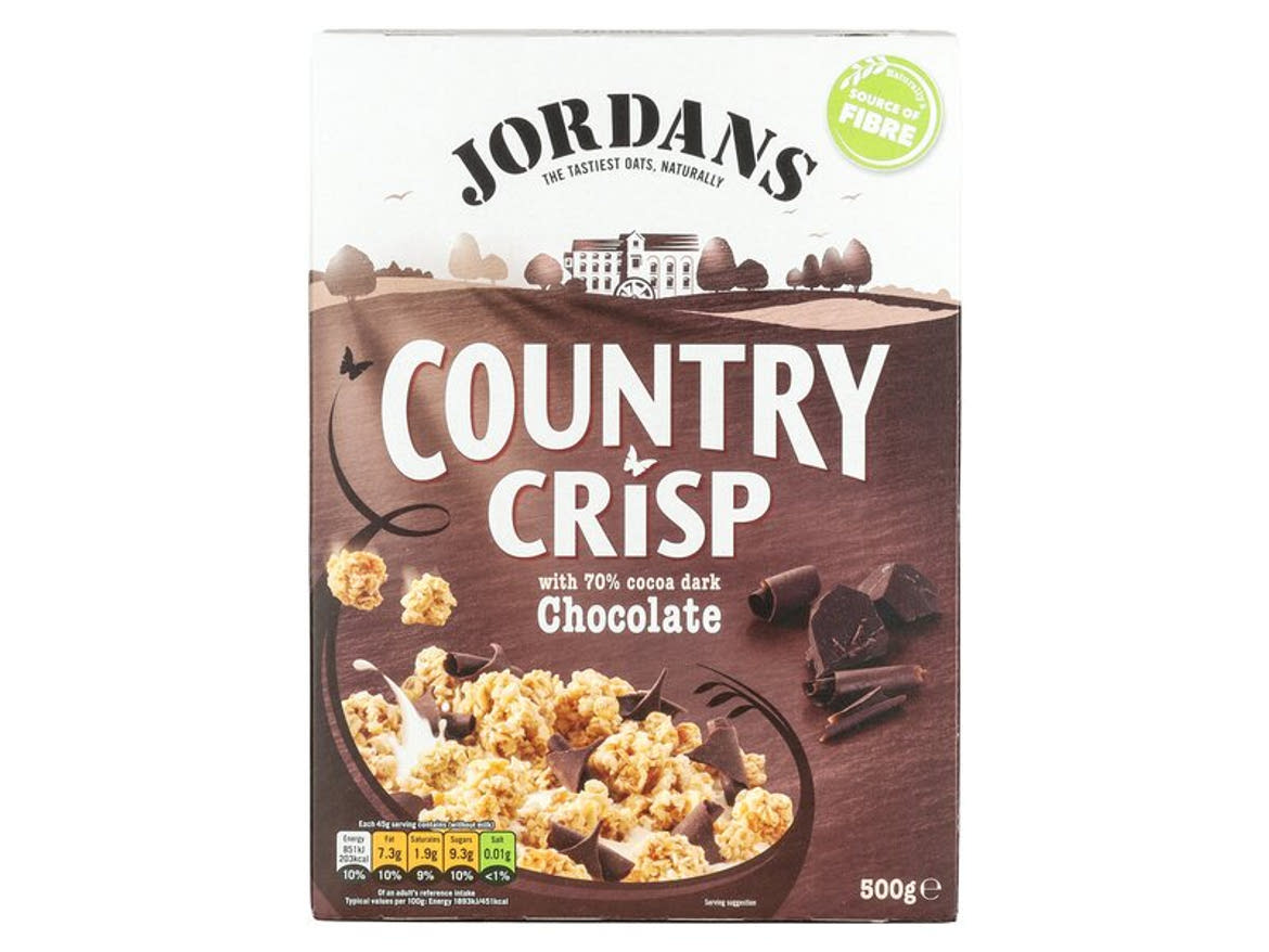 Jordans Country Crisp étcsokoládés müzli