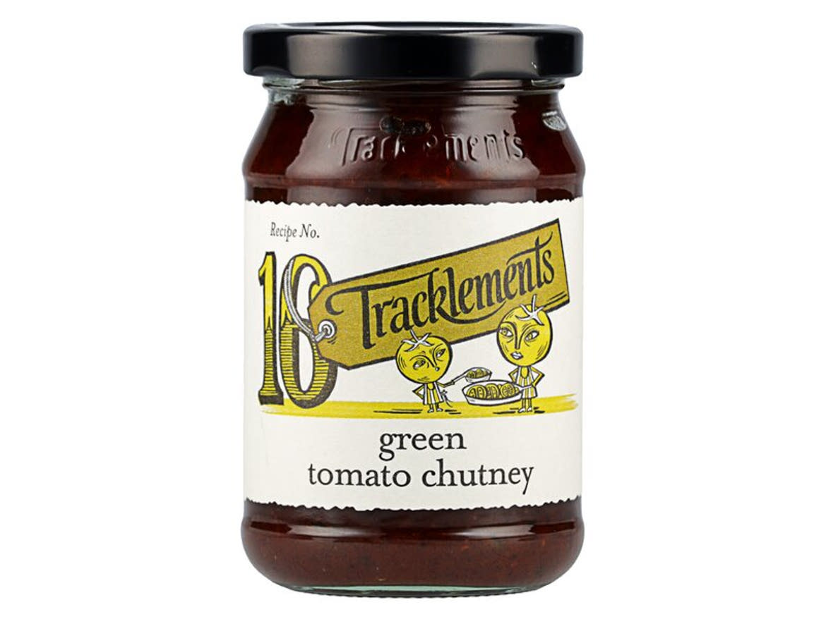 Tracklements zöld paradicsom chutney