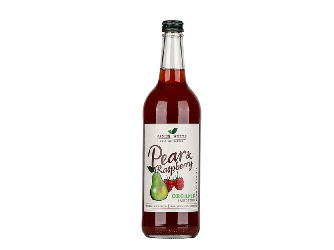 James White Pear & Raspberry Organic Fruit Juice 750ml