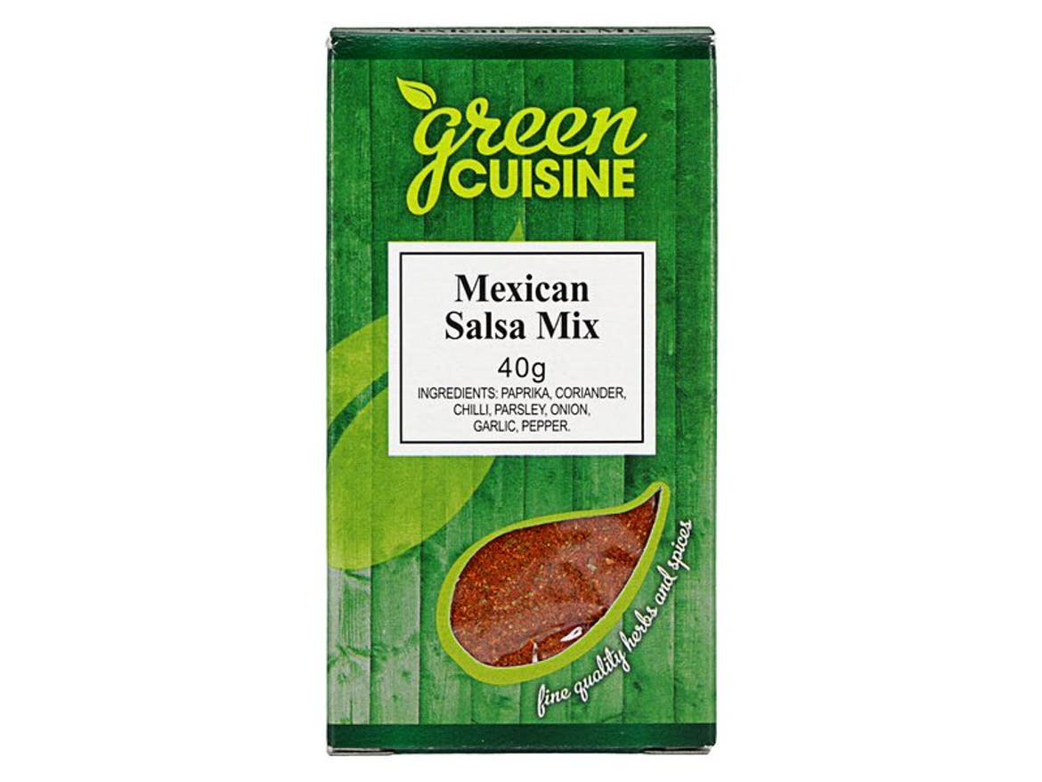 Green Cuisine mexikói salsa fűszerkeverék