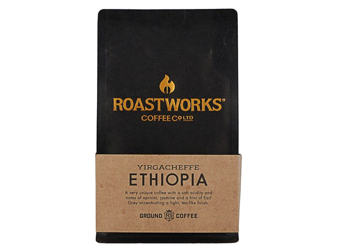 Roastworks Ethiopia Negele Gorbitu őrölt kávé