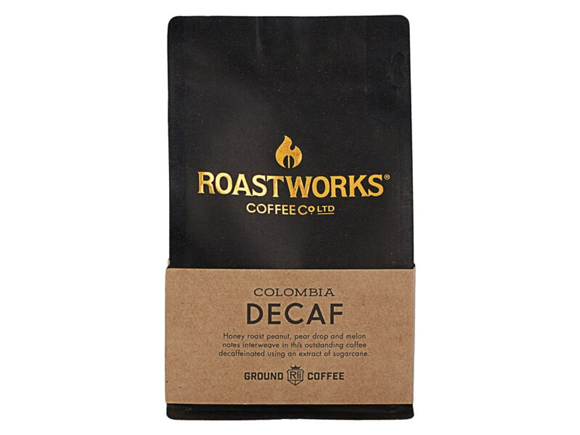 Roastworks Colombia koffeinmentes őrölt kávé