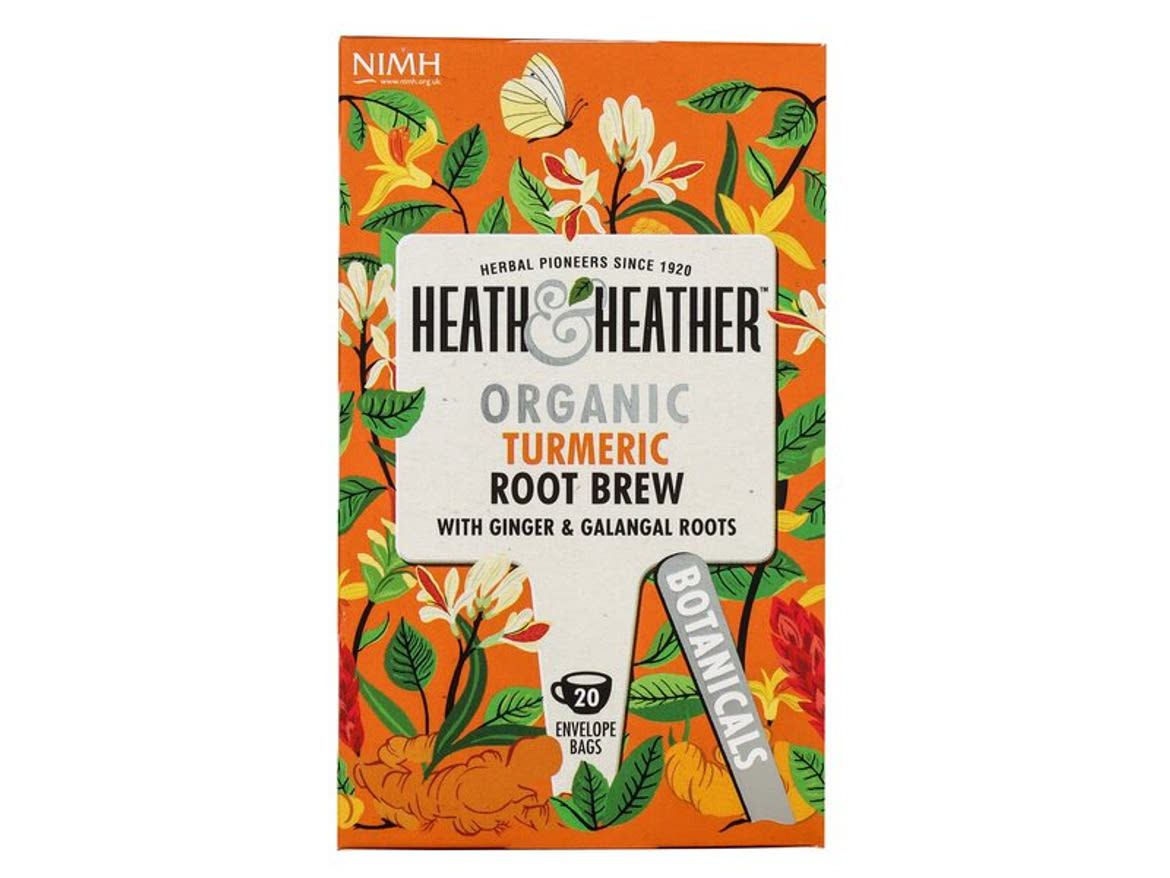 Heath & Heather bio kurkumagyökér tea 20 filter