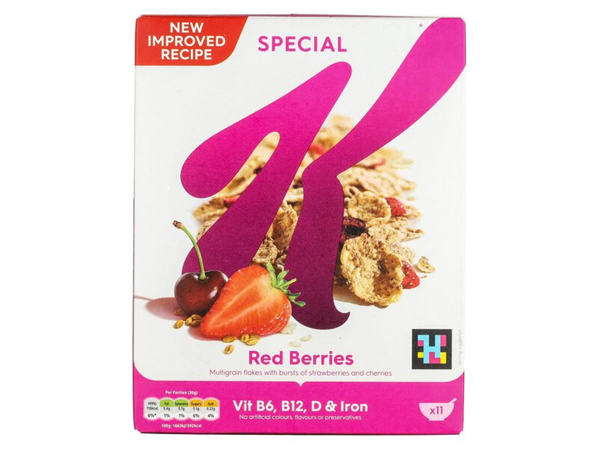 Kellogg's Special K piros bogyós gyümölcsös gabonapehely