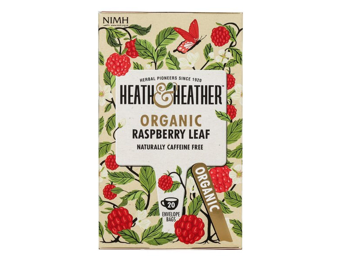 Heath & Heather Organic Málna levél tea 20 filter
