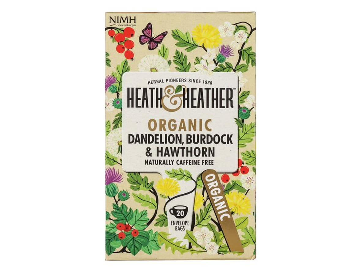 Heath & Heather bio gyermekláncfű, bojtorján és galagonya tea 20 filter