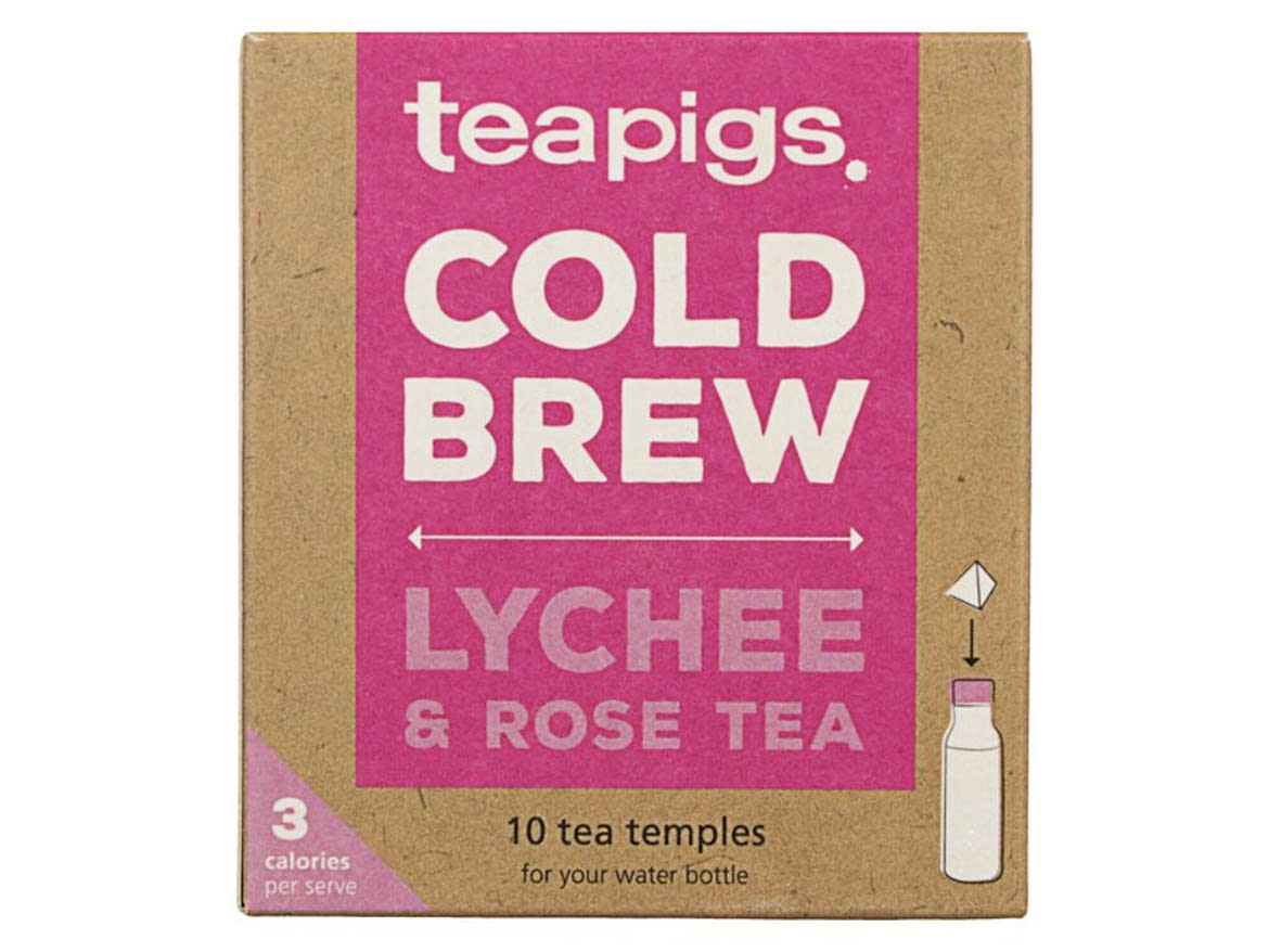 Teapigs licsis-rózsás „cold brew” filteres tea (10 filter)