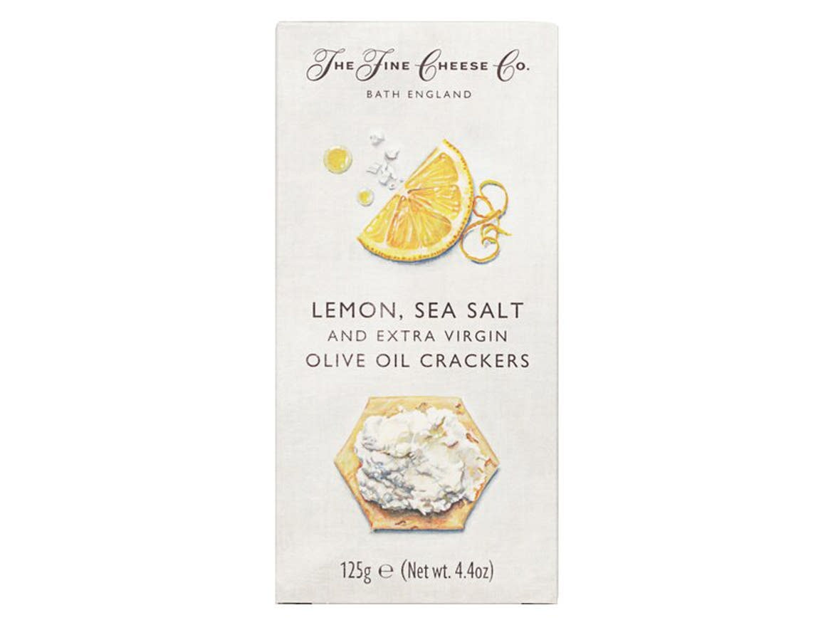 Fine Cheese citromos, tengeri sós, extra szűz olívaolajos kréker