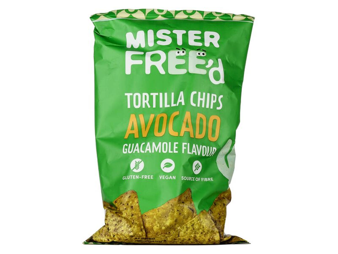 Mister Free’d Avokádó-guacamole ízesítésű tortilla chips
