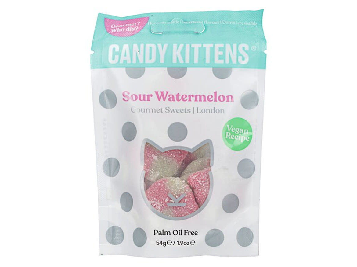 Candy Kittens Vegán Görögdinnyés Gumicukor