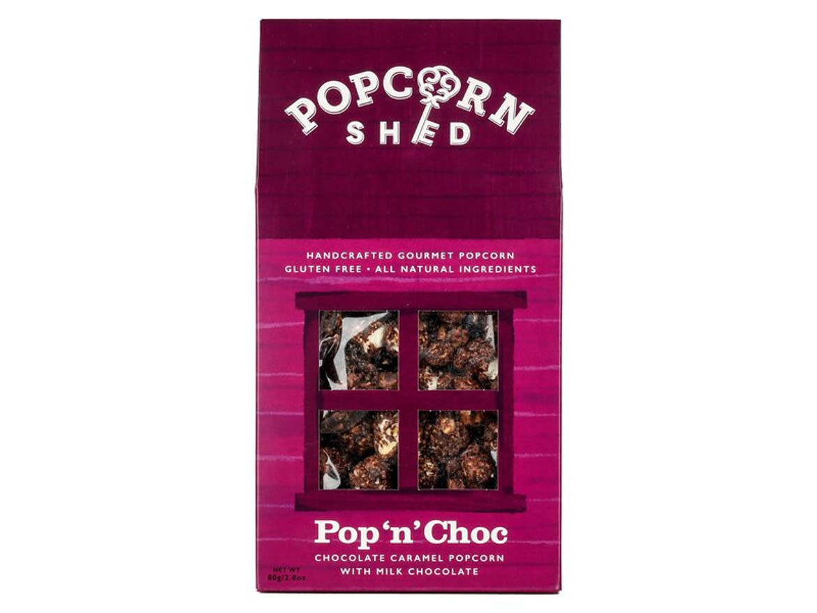 Popcorn Shed Pop'n'Choc Csokoládés-karamellás popcorn