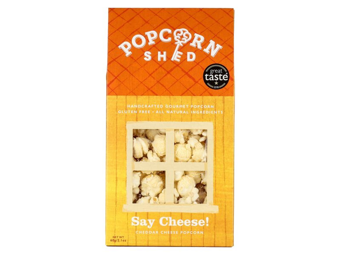 Popcorn Shed Say Cheese! Cheddar sajttal ízesített popcorn