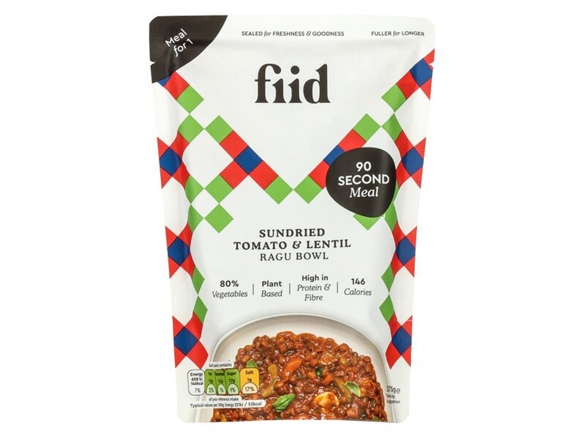 fiid Szárított paradicsomomos-lencsés ragu 2 perces egytálétel