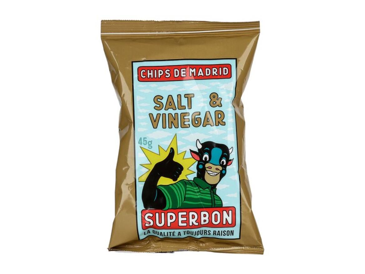 Superbon Chips de Madrid Sós-ecetes ízesítésű burgonyachips 45g