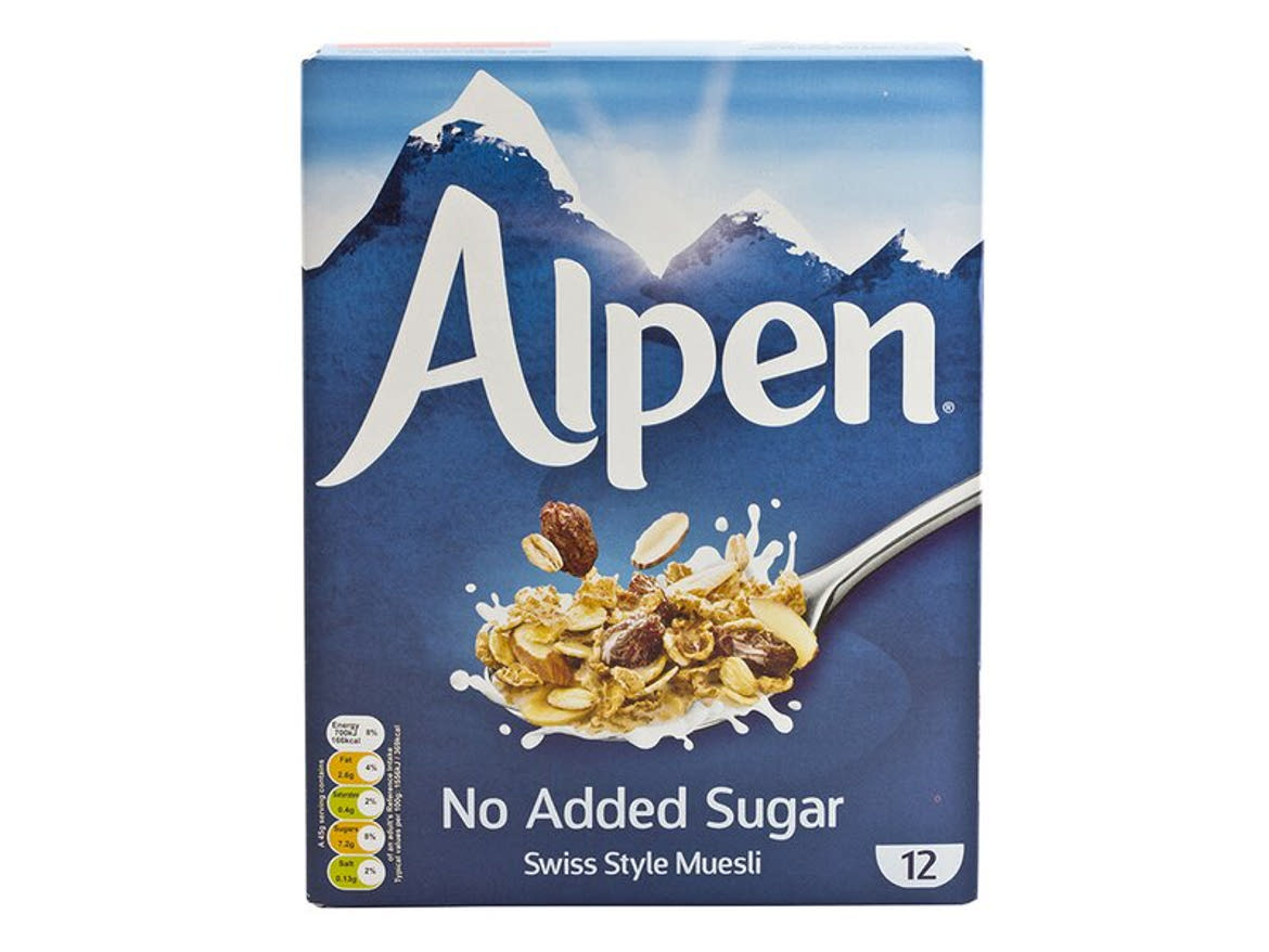 Alpen müzli cukor nélkül