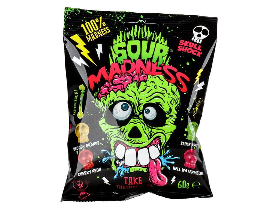 Sour Madness extra savanyú cukorka