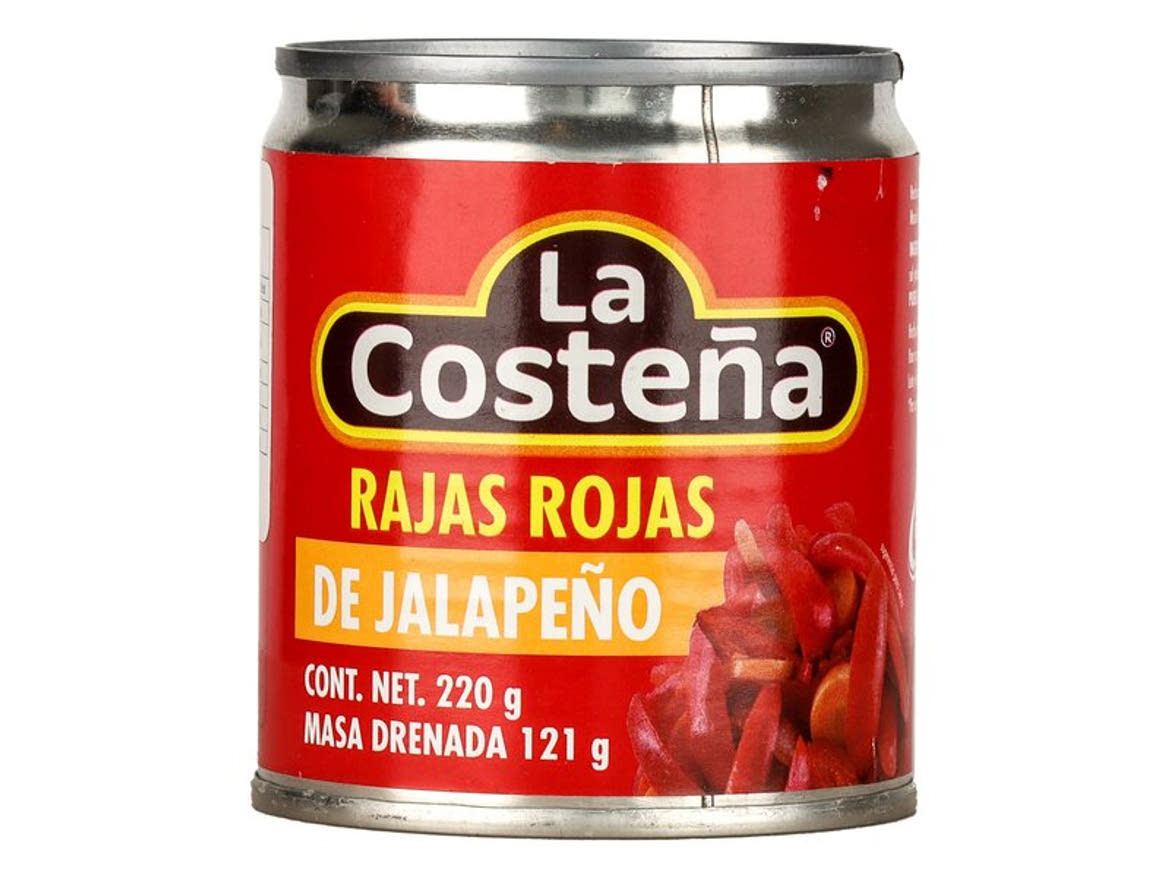 La Costena szeletelt, piros jalapeno paprika
