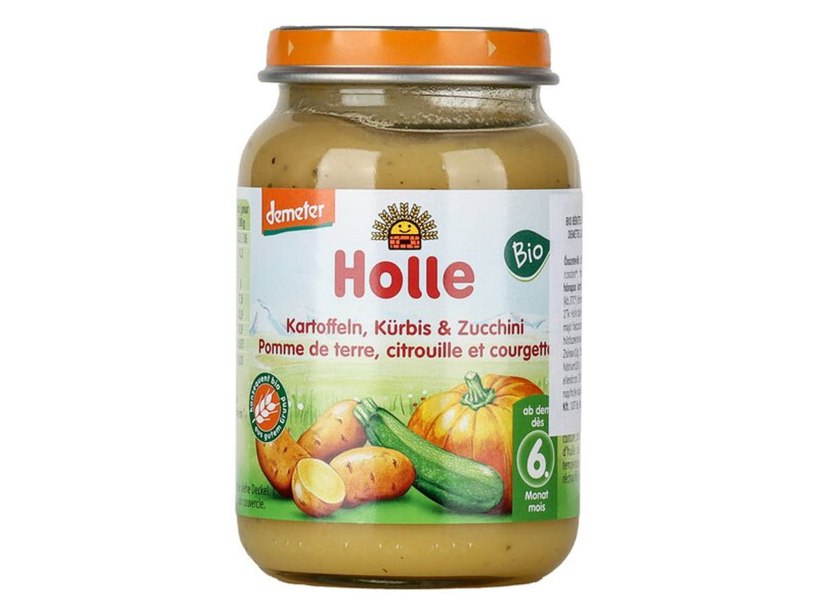 Holle Bio cukkini, sütőtök burgonyával