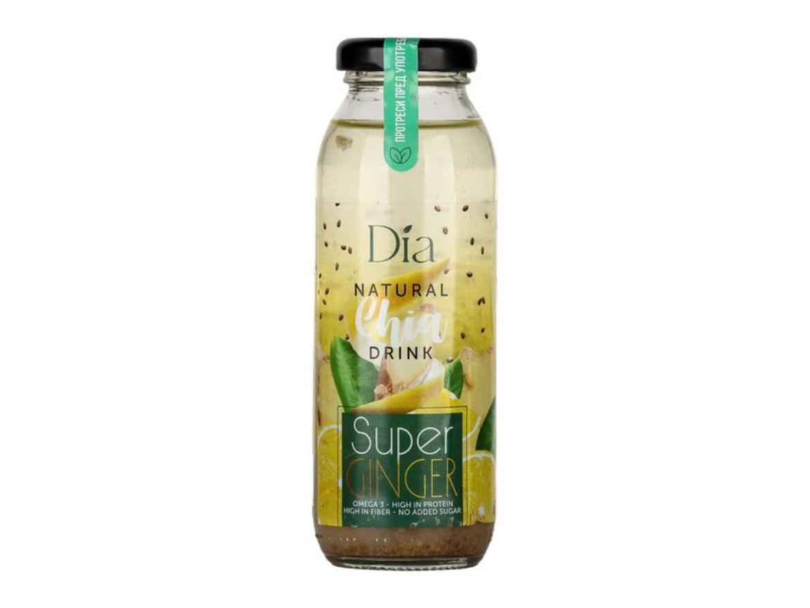 ChiaDia Gyömbérrel ízesített természetes chiamag ital 250ml