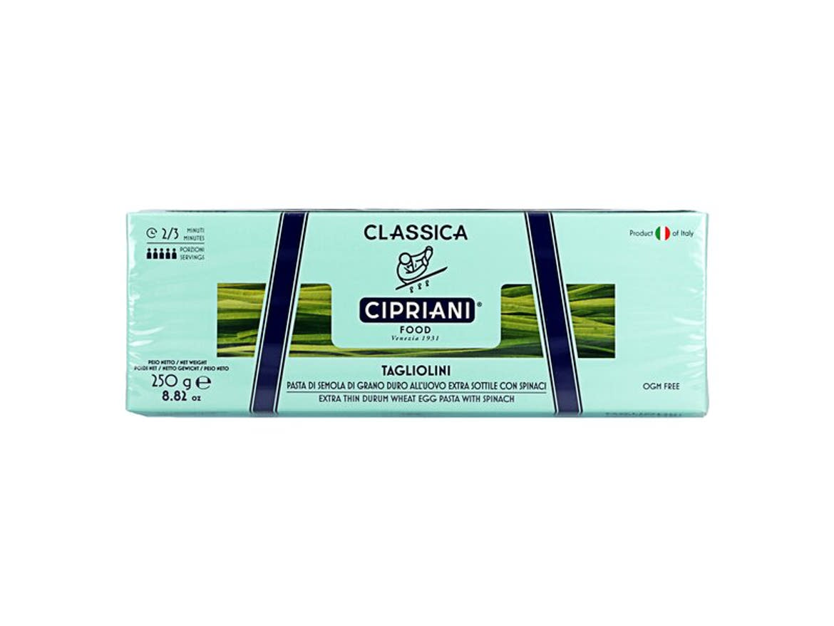 Cipriani Food Tagliolini tojásos durum száraztészta spenóttal