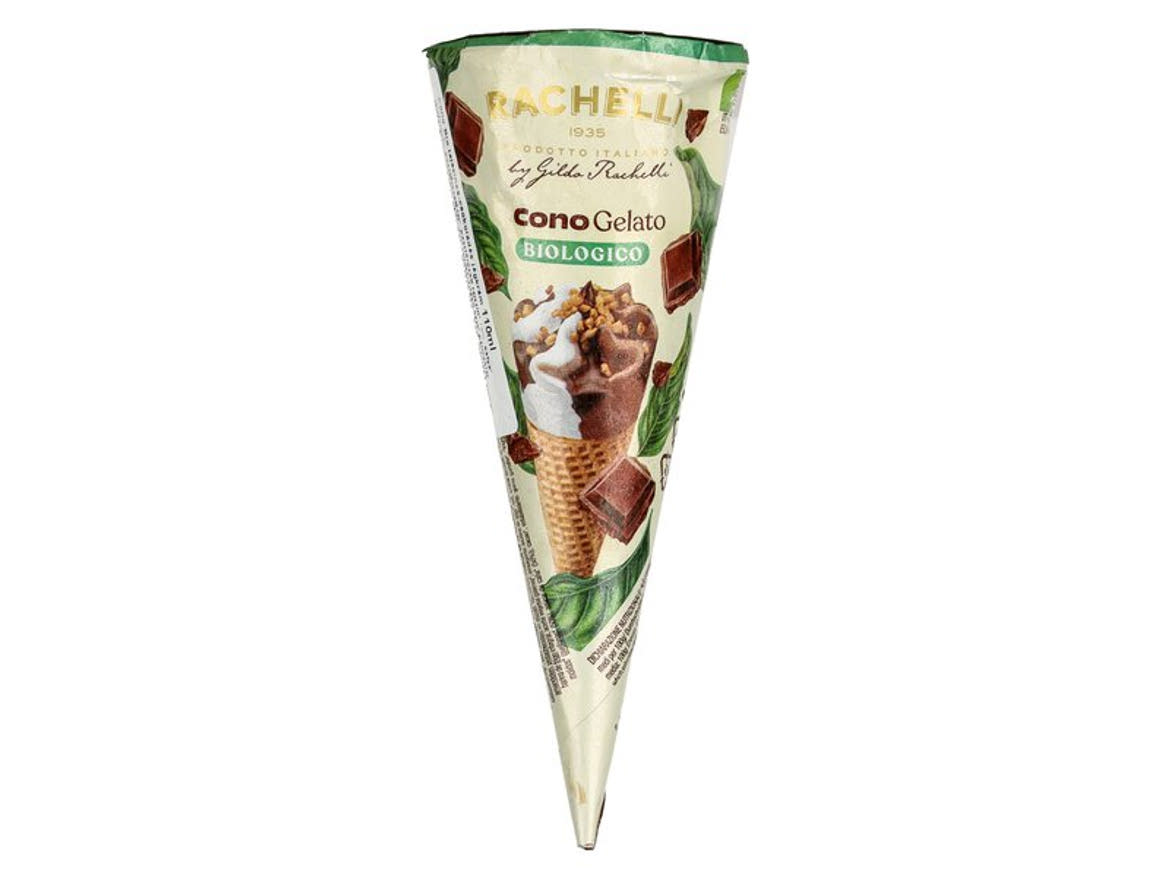 Gildo Rachelli Cono Ice Bio tejszínes-csokoládés tölcséres jégkrém110ml