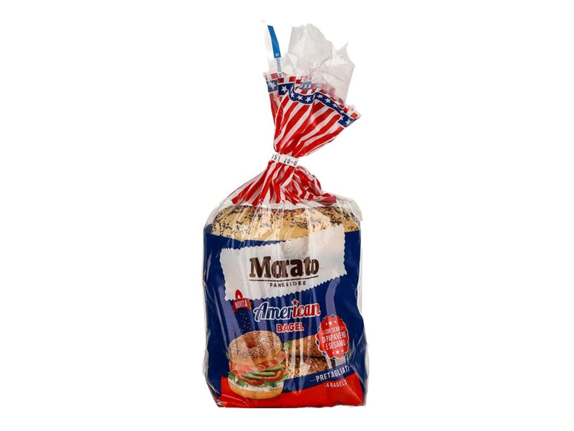 Morato amerika bagel mákkal és szezámmal 300g (4db)