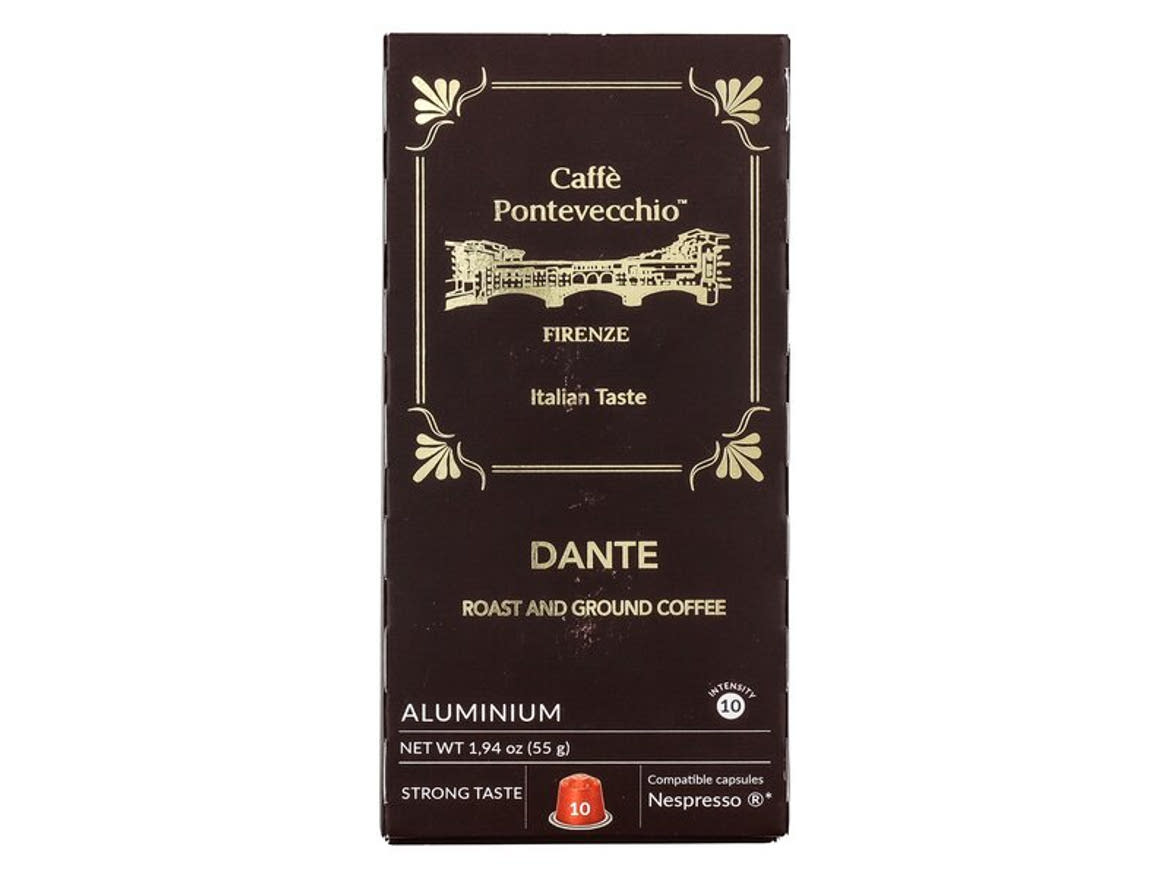 Caffé Pontevecchio Dante  kézműves kávé (Nespresso kompatibilis kapszulában) 10db