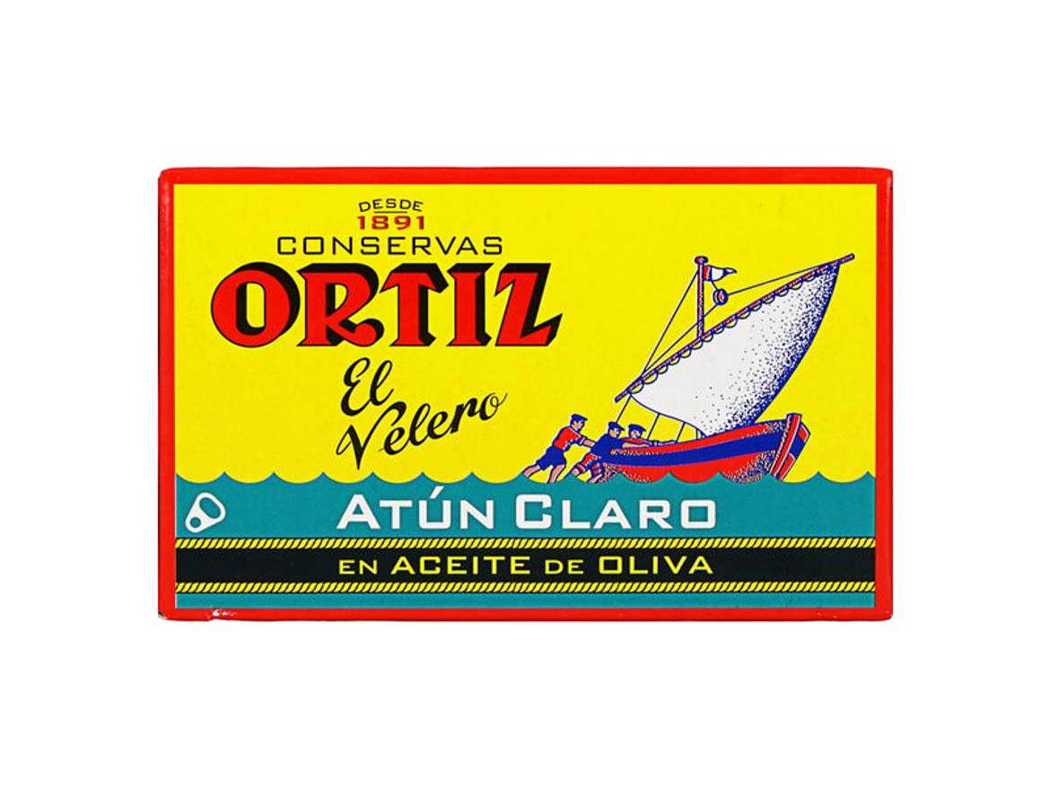 Ortiz Atun Claro tonhal olívaolajban