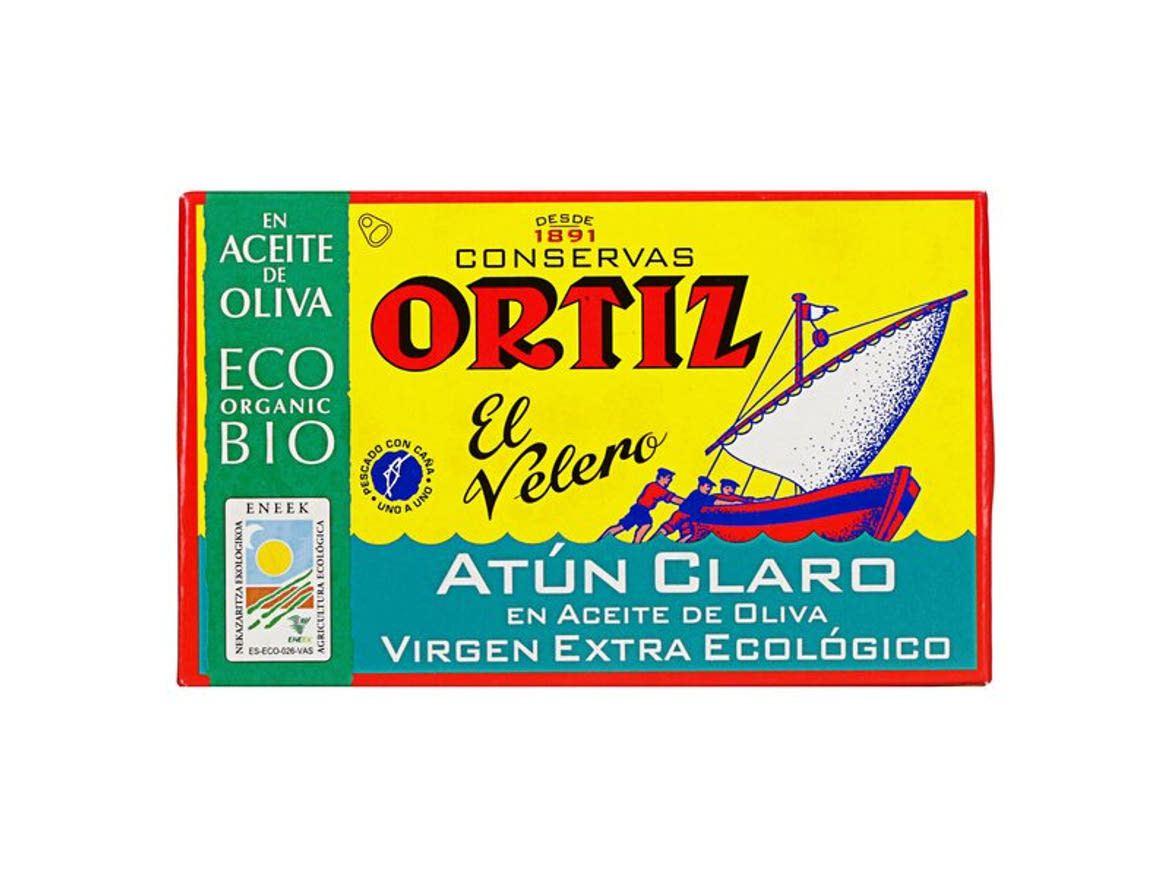 Ortiz Atun Claro bio tonhal olívaolajban