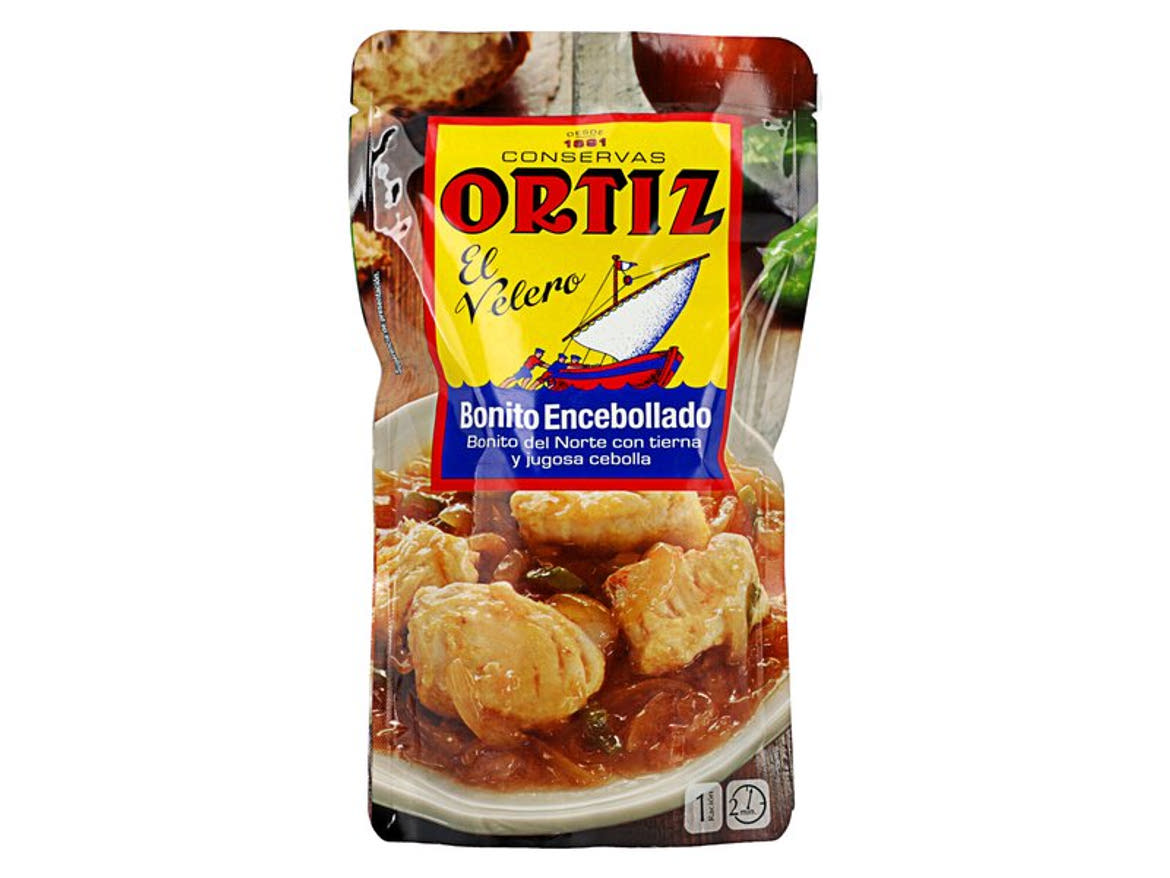 Ortiz Bonito Encebollado készétel fehér tonhallal és hagymás szósszal