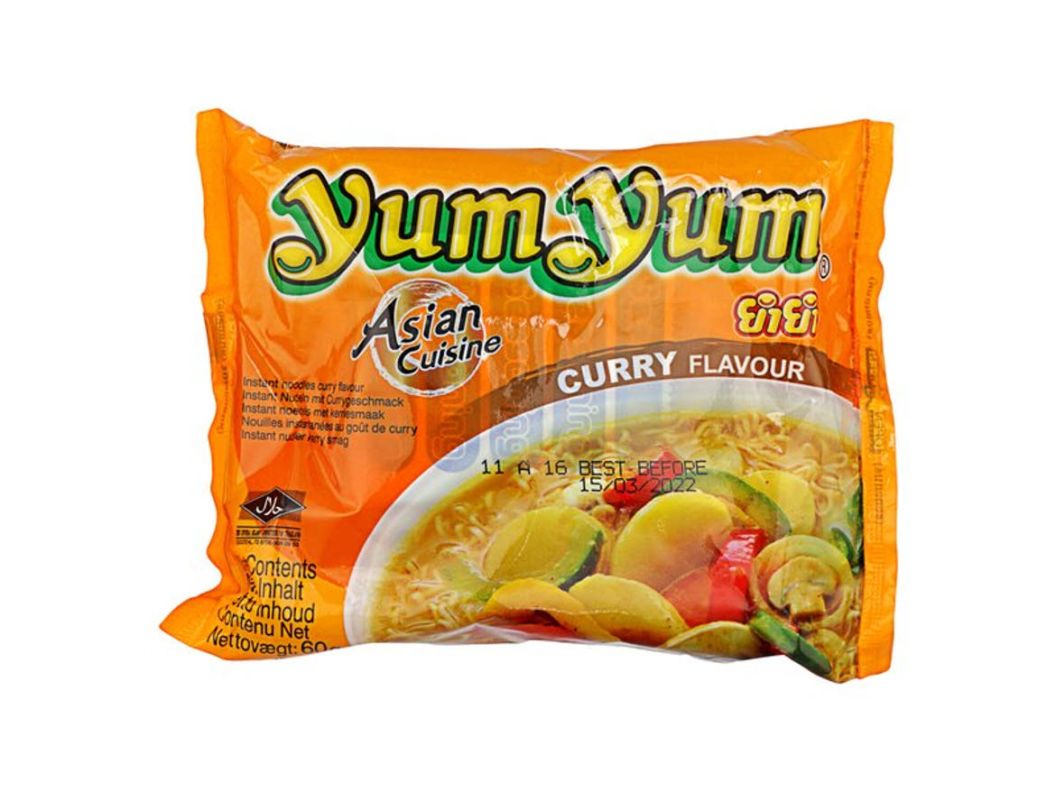 Yum-yum curry ízesítésű leves