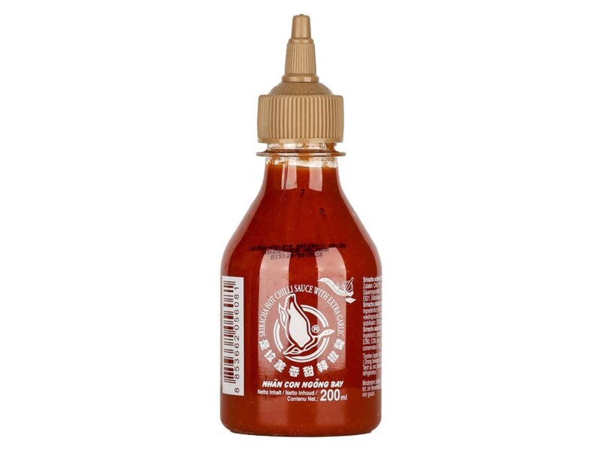 Sriracha fokhagymás chili szósz