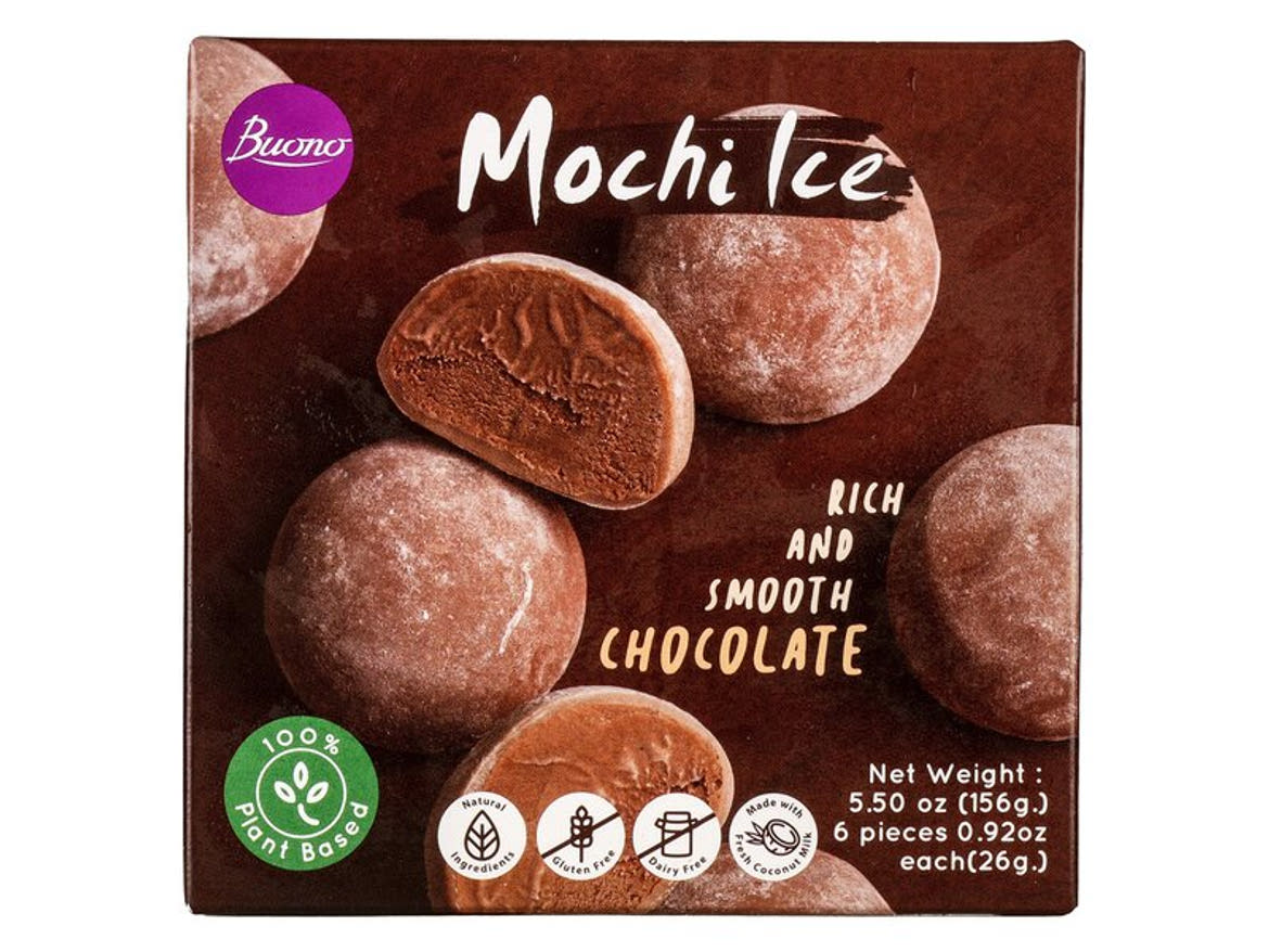 Mochi kókusztej alapú csokoládés jégkrém