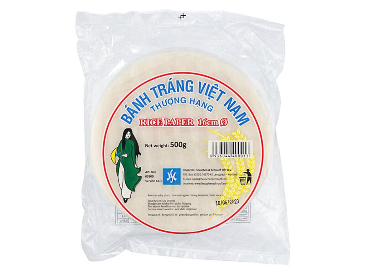 Báhn Tráng Viet Nam rizslap 16 cm