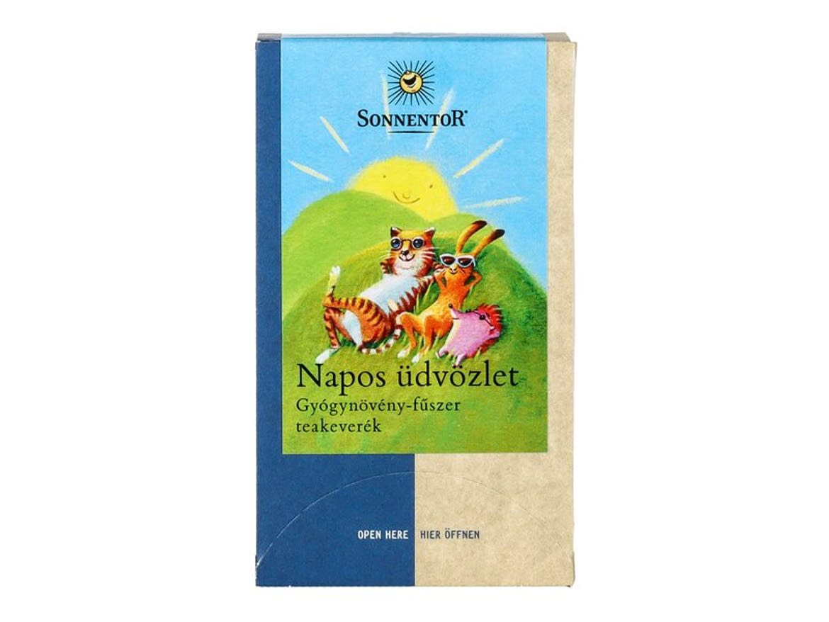 Sonnentor Bio Napos üdvözlet tea - filteres