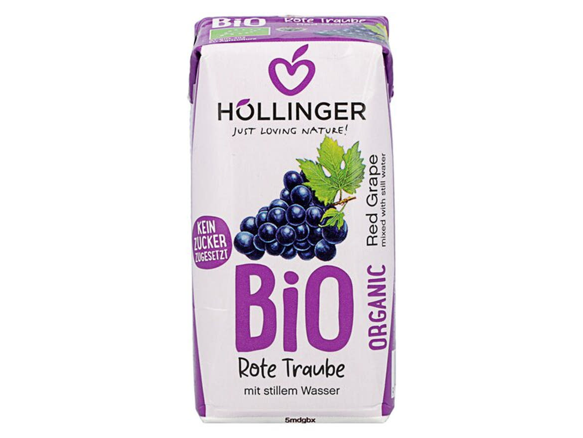 Höllinger Bio Gyümölcsital Vörösszőlő
