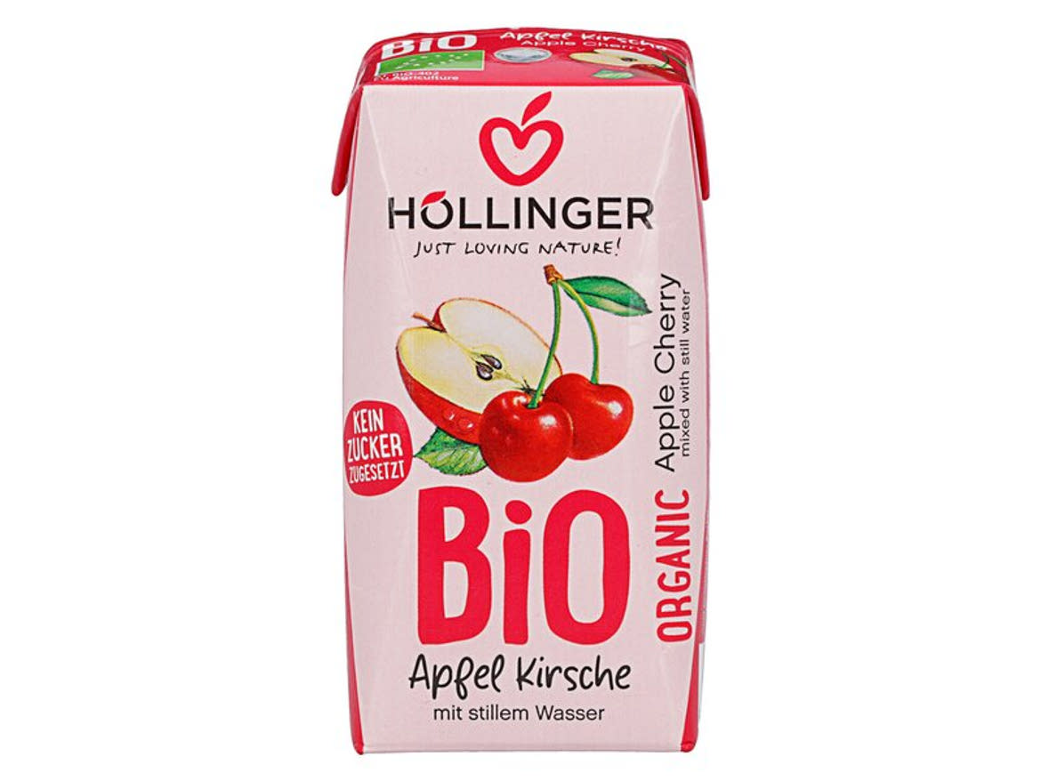 Höllinger Bio Gyümölcsital Alma-Meggy