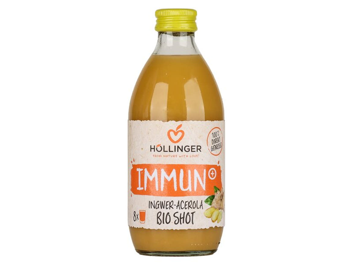 Hollinger Bio Shot Gyömbér-Acerola 330 ml