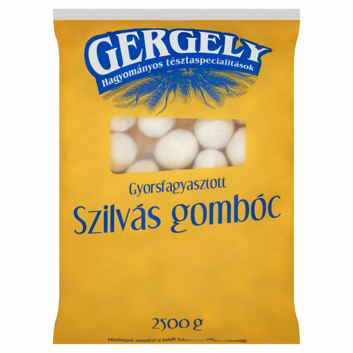 Gergely Hagyományos Tésztaspecialitások Gyorsfagyasztott Szilvás Gombóc