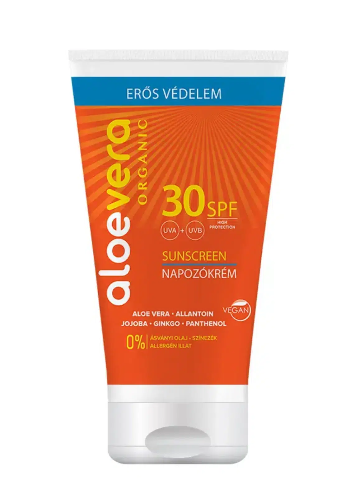 Eredeti Aloe Vera SPF30 napozókrém arcra és testre 150 ml