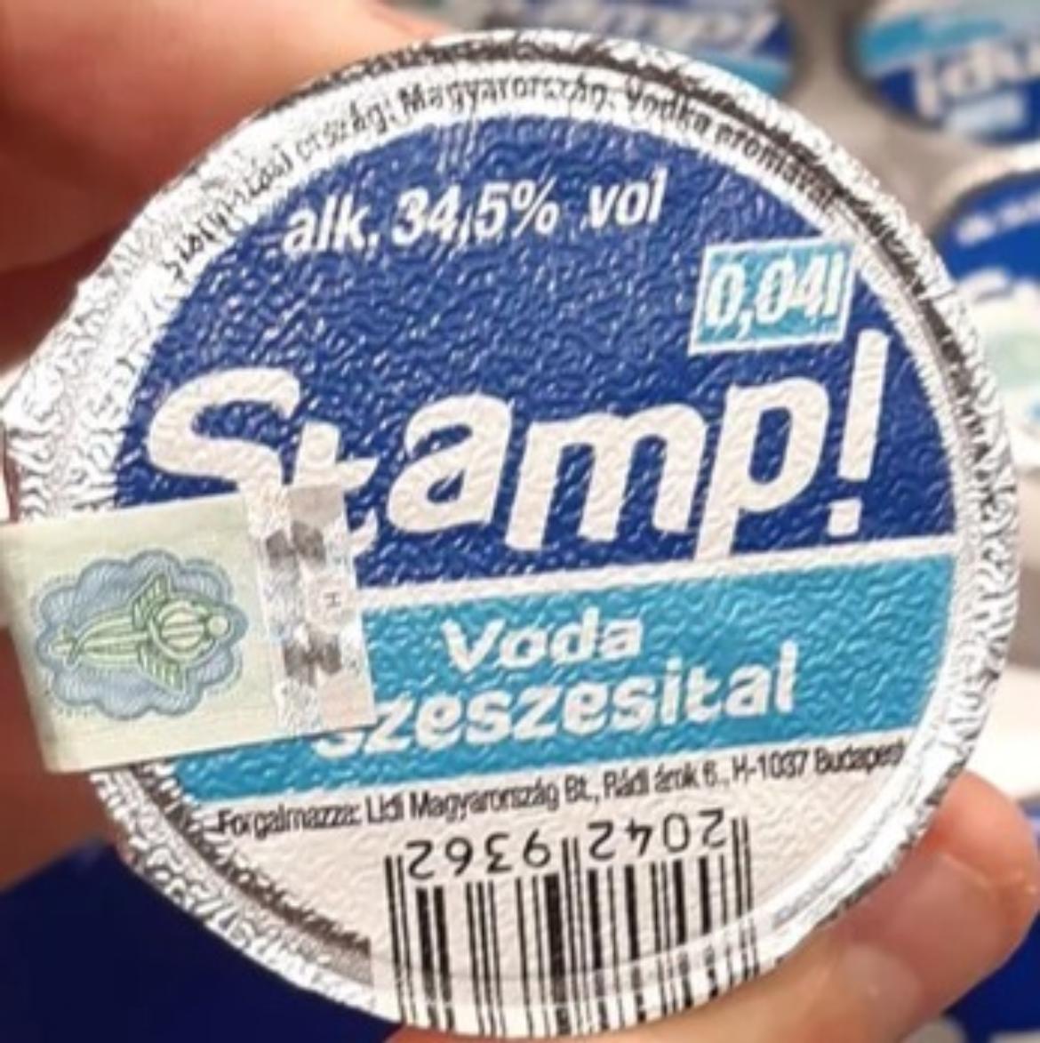 Stamp! szeszesital vodka