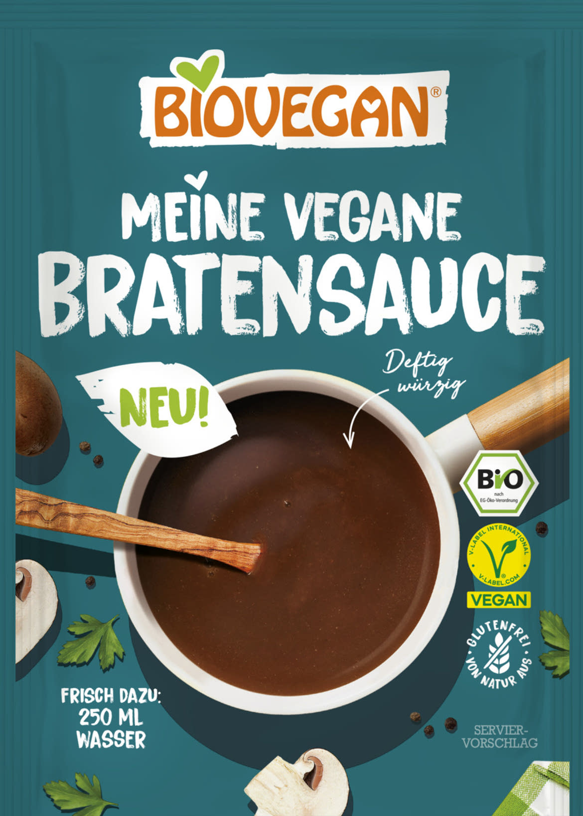 BioVegan gluténmentes gravy szósz alappor