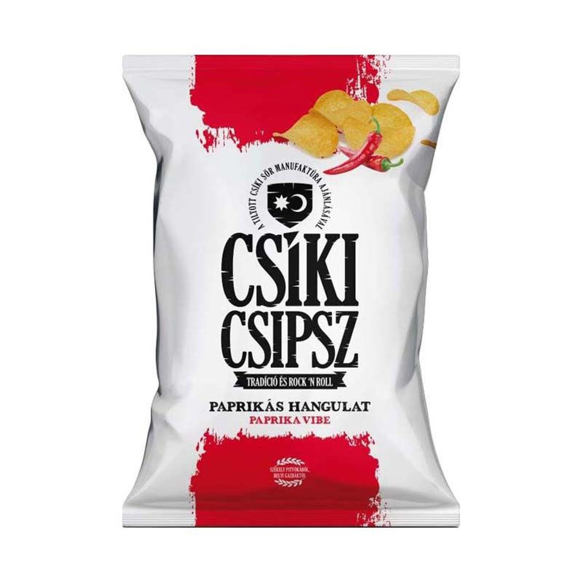 Csíki Csipsz vegán, gluténmentes csipsz - paprikás hangulat