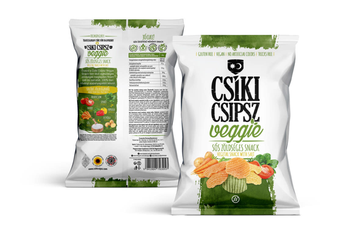 Csiki Cipsz gluténmentes sós ízesítésû növényi snack