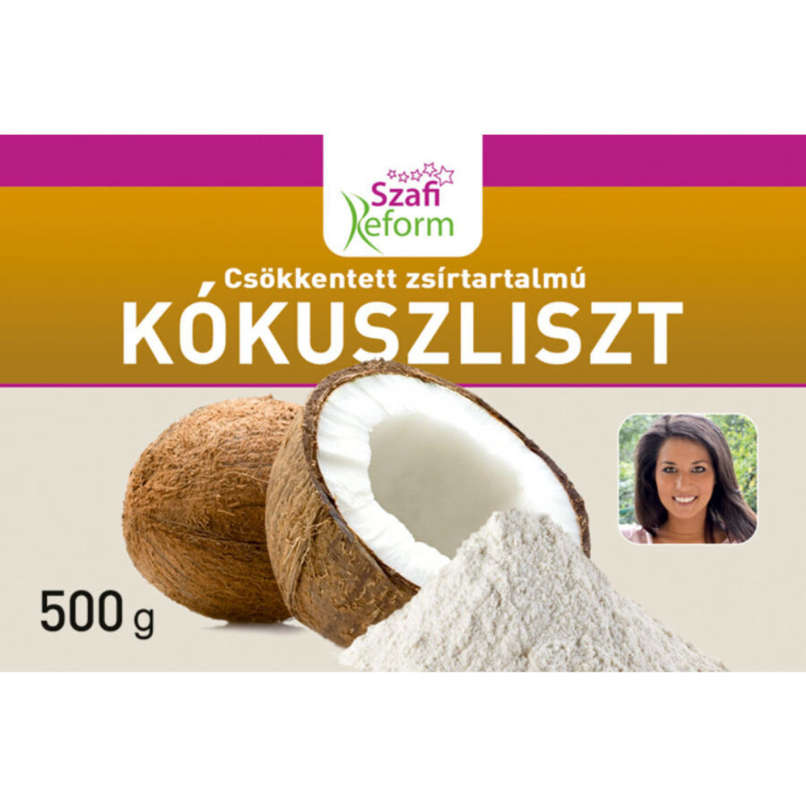 Szafi Reform csökkentett zsírtartalmú kókuszliszt