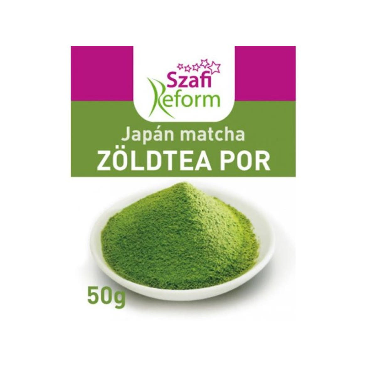 Szafi Reform Japán zöldtea matchapor